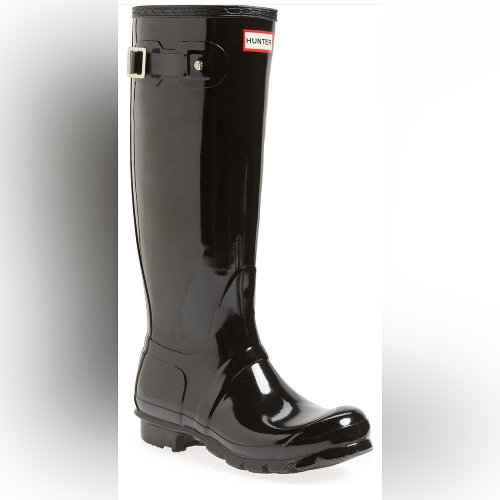 NWT Hunter Original High Gloss Waterproof Boots, Sz 10